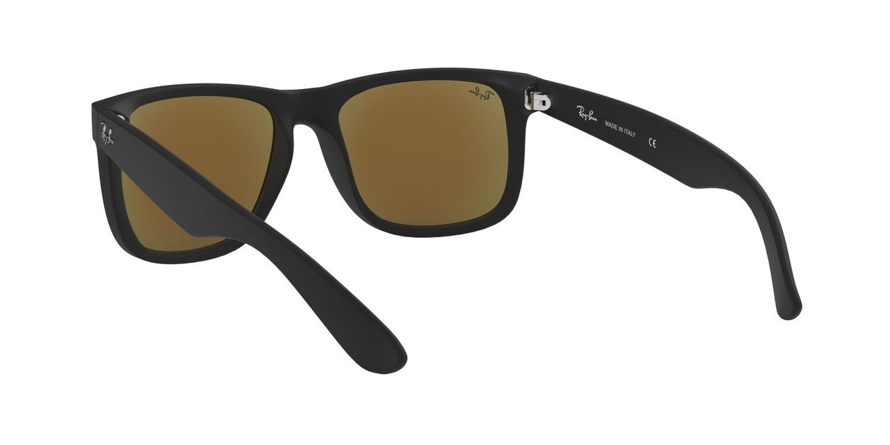 Anteojos De Sol Ray-Ban 0RB4165 Justin Negro/Azul