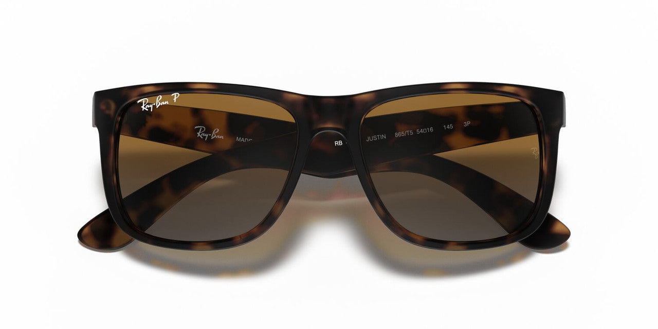 Anteojos De Sol Ray-Ban RB4165 Justin Gris/Havana