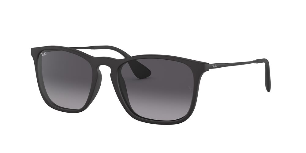 Anteojos De Sol Ray-Ban 0RB4187 Chris Gris/Negro