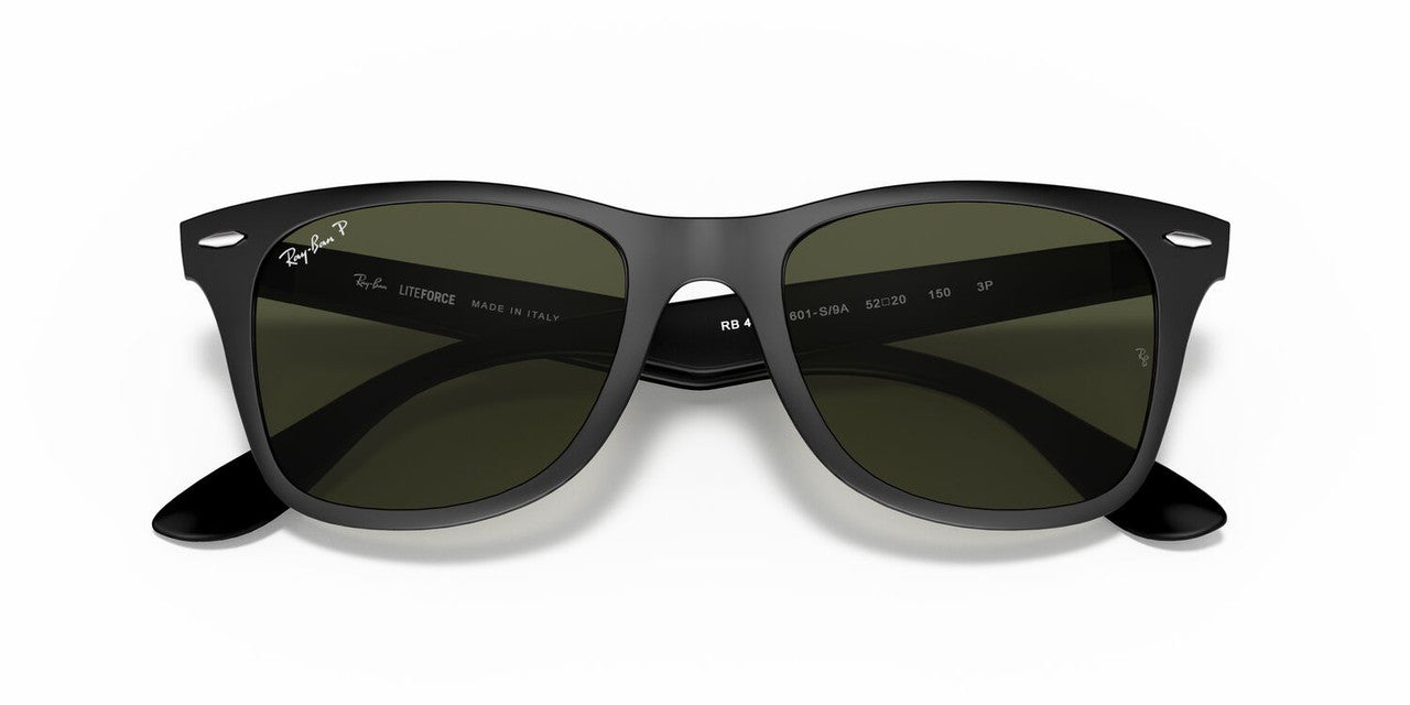 Anteojos De Sol Ray-Ban 0RB4195 Wayfarer Liteforce Negro/Verde