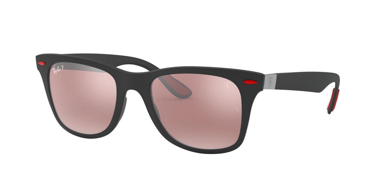 Anteojos De Sol Ray-Ban 0OO9417 Ferrari Negro/Violeta