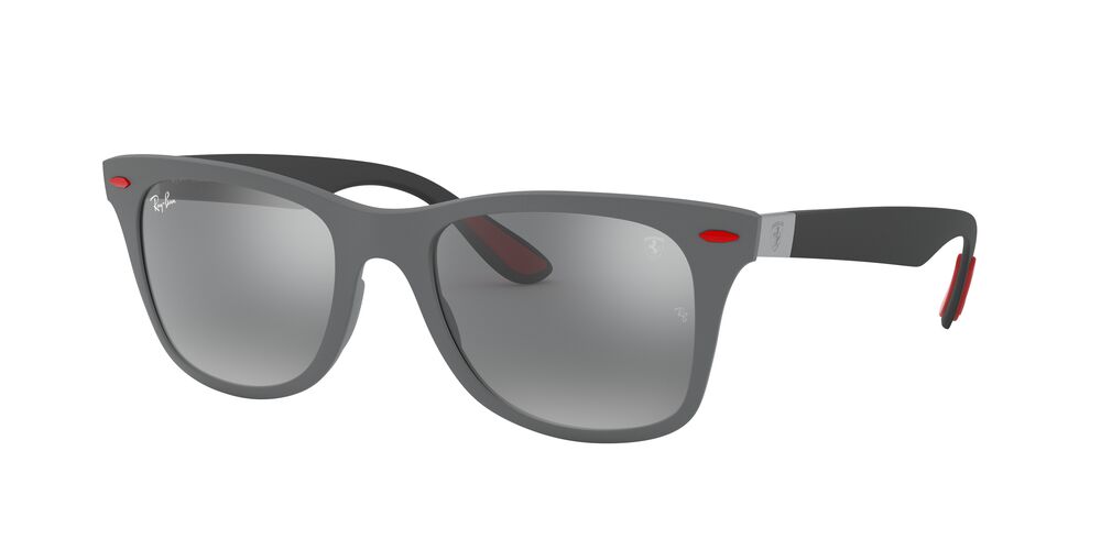 Anteojos De Sol Ray-Ban 0RB4195M Ferrari Negro/Verde