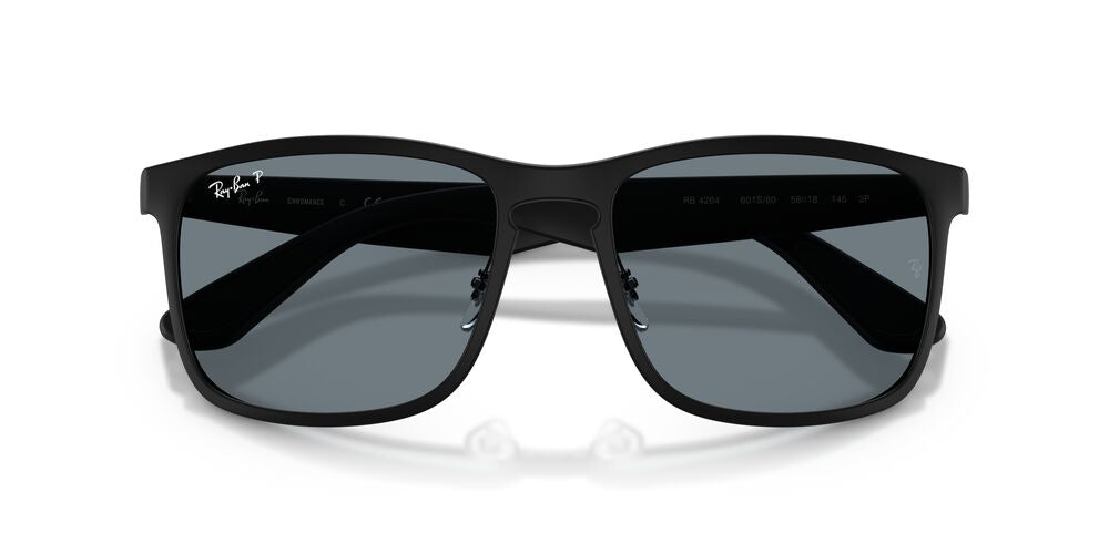 Anteojos De Sol Ray-Ban RB4264 Matte Black Blue Chromance Azul/Negro