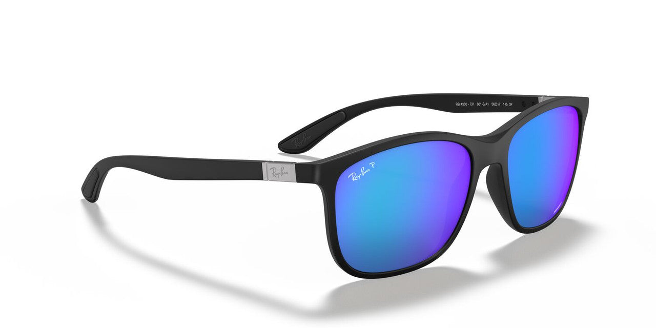 Anteojos De Sol Ray-Ban 0RB2132M Chromance Negro/Verde