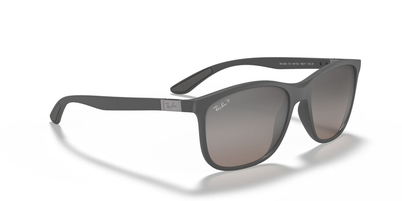 Anteojos De Sol Ray-Ban 0RB4330CH Chromance Gris/Gris