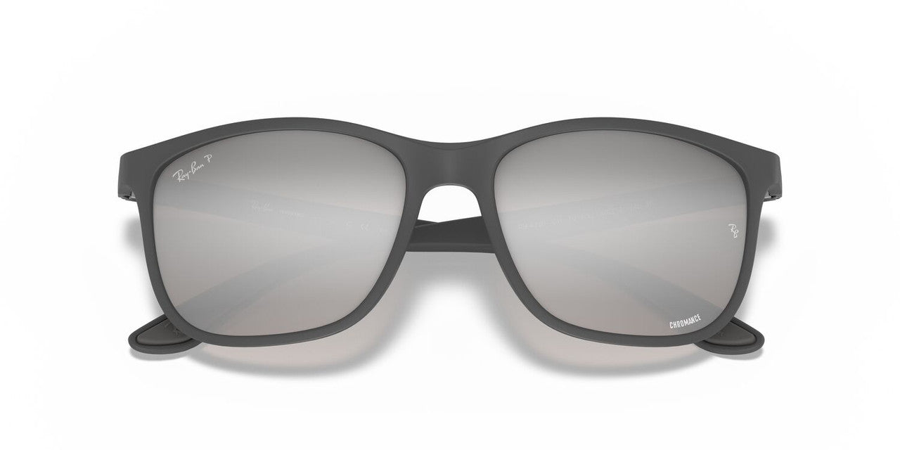 Anteojos De Sol Ray-Ban 0RB4330CH Chromance Gris/Gris