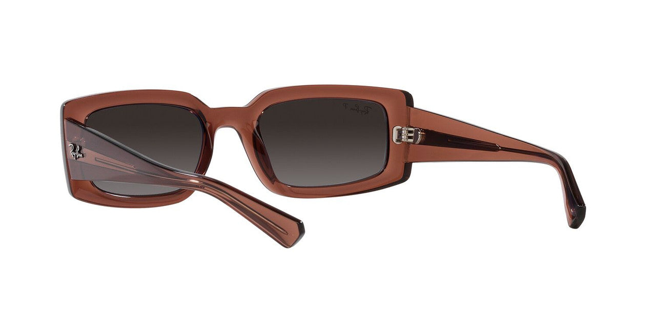 Anteojos De Sol Ray-Ban RB4395 Kiliane Gris/Café