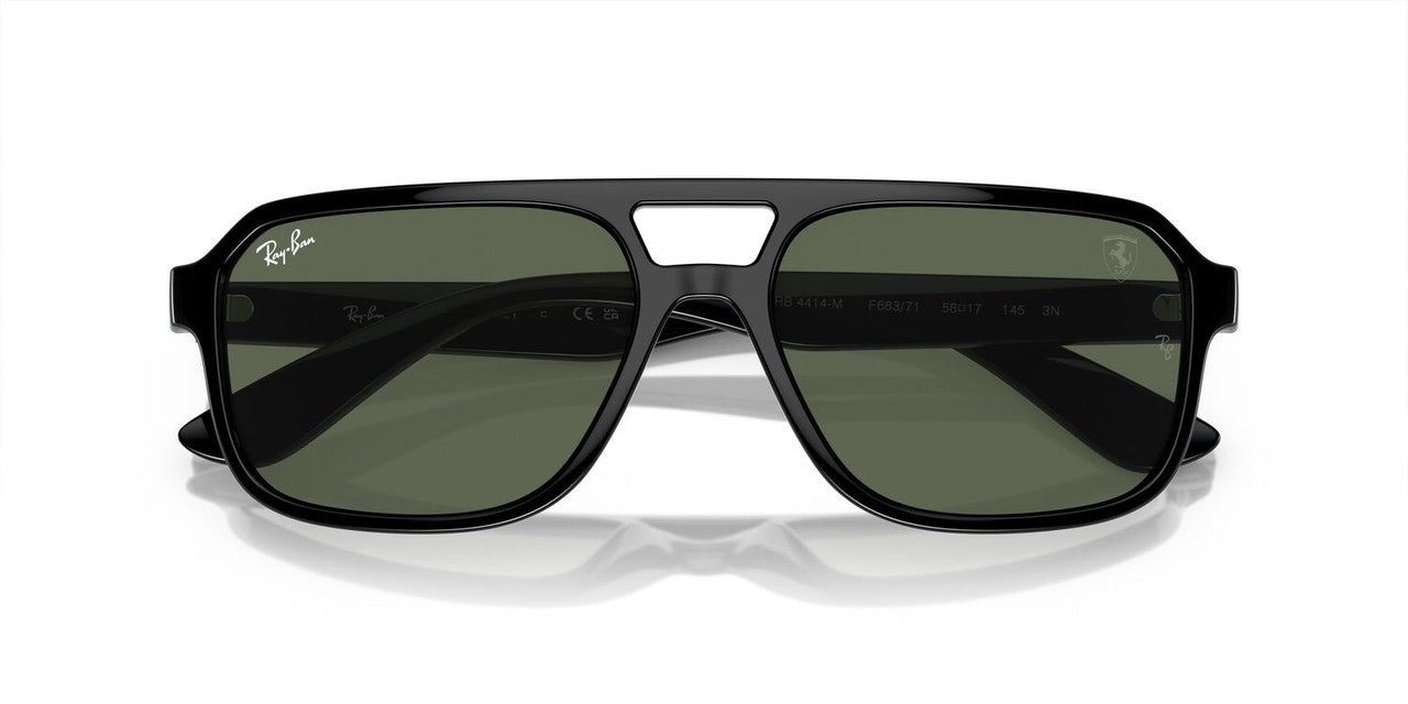 Anteojos De Sol Ray-Ban 0RB4414M Negro/Verde