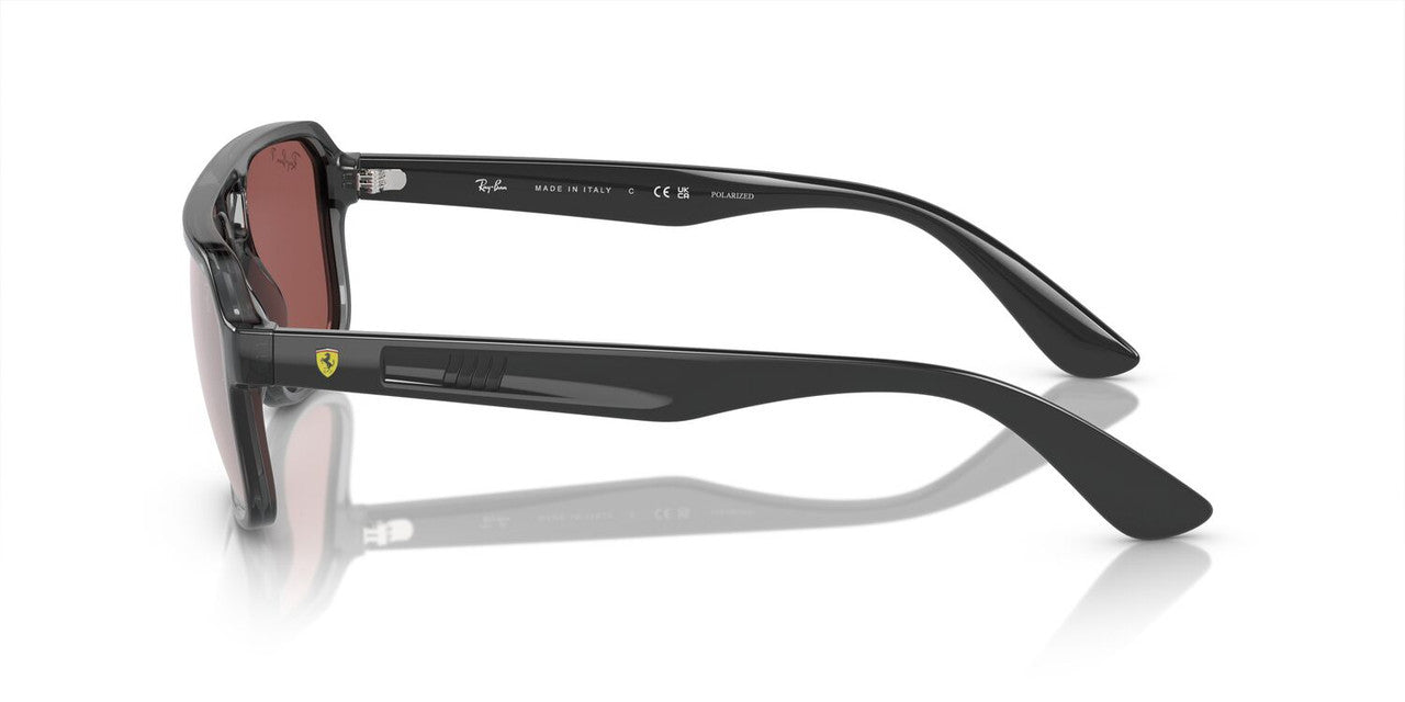 Anteojos De Sol Ray-Ban 0RB4414M Gris/Violeta
