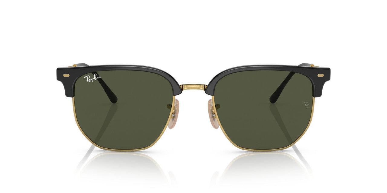 Anteojos De Sol Ray-Ban 0RB4416 New Clubmaster Negro/Verde