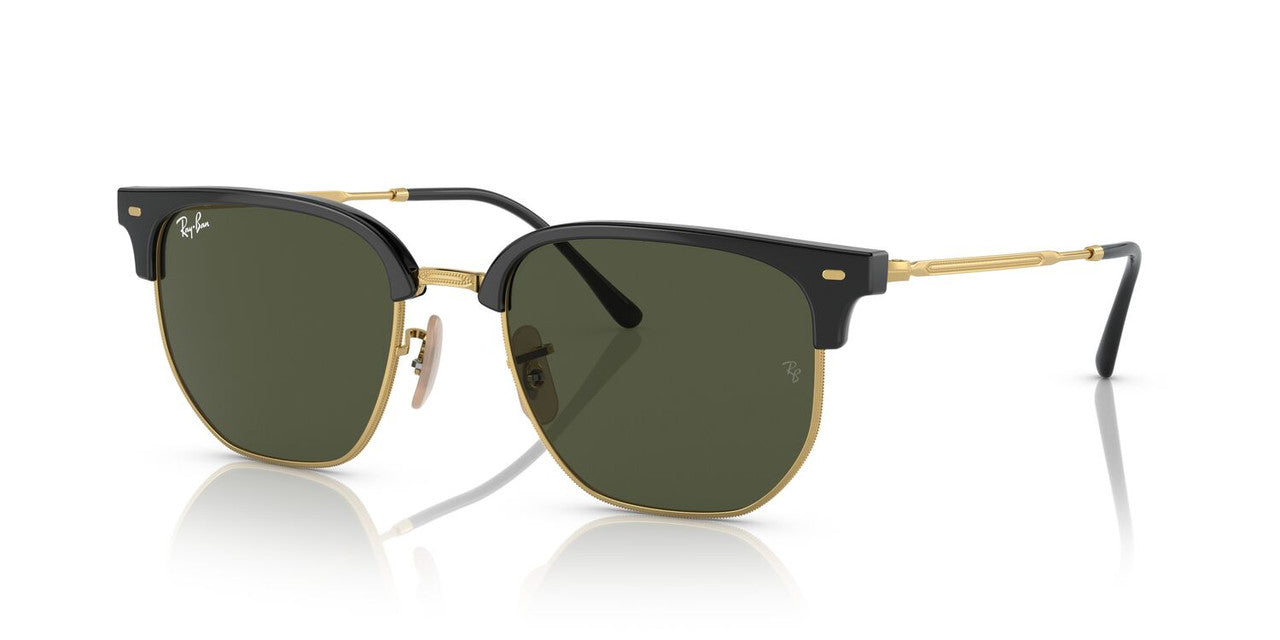 Anteojos De Sol Ray-Ban 0RB4416 New Clubmaster Negro/Verde