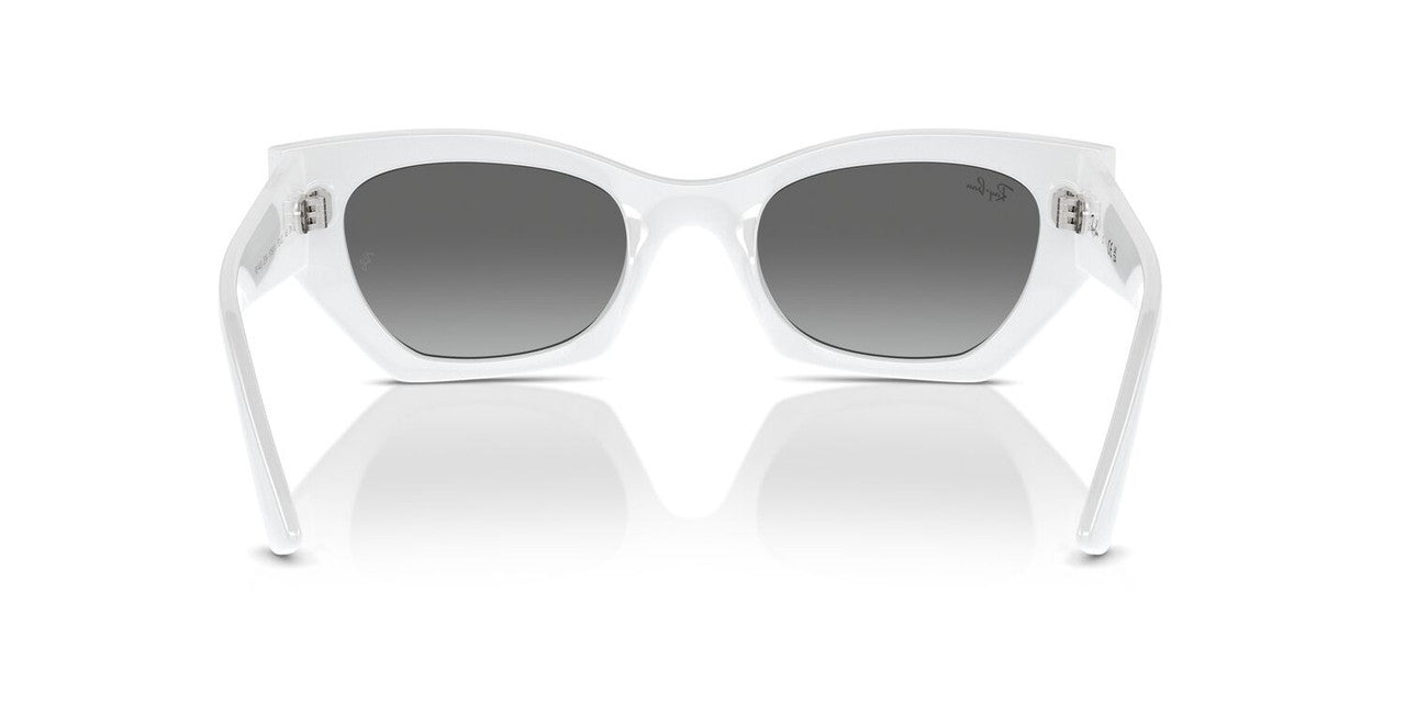 Anteojos De Sol Ray-Ban 0RB4430 Zena Blanco/Gris