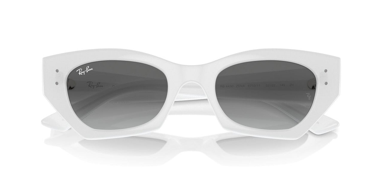 Anteojos De Sol Ray-Ban 0RB4430 Zena Blanco/Gris