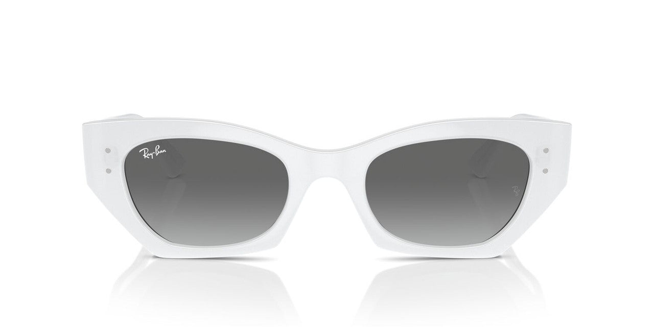 Anteojos De Sol Ray-Ban 0RB4430 Zena Blanco/Gris