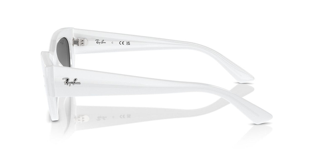Anteojos De Sol Ray-Ban 0RB4430 Zena Blanco/Gris