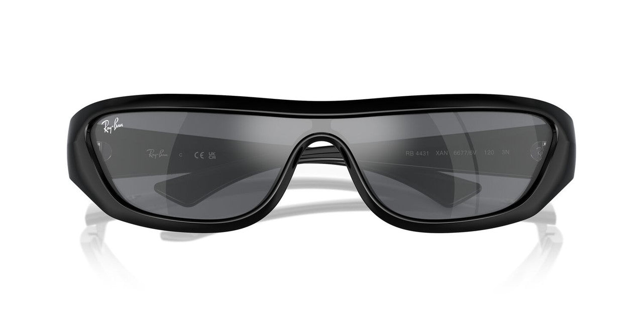 Anteojos De Sol Ray-Ban 0RB4431 Xan Negro/Gris