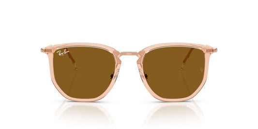 Anteojos De Sol Ray-Ban RB4451 Transparent Beige Brown Café/Café