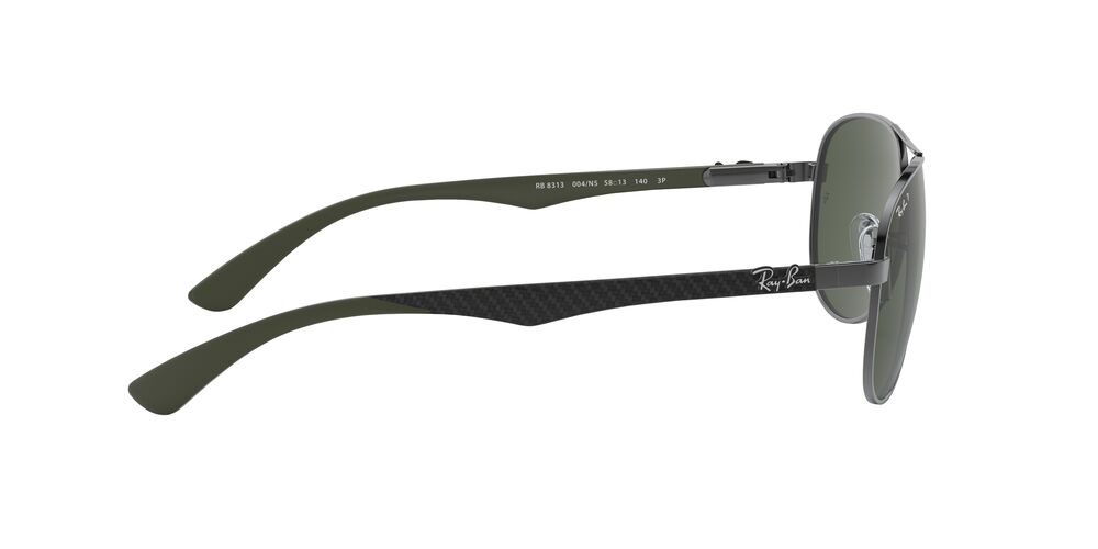 Anteojos De Sol Ray-Ban 0RB8313 Verde/Gris