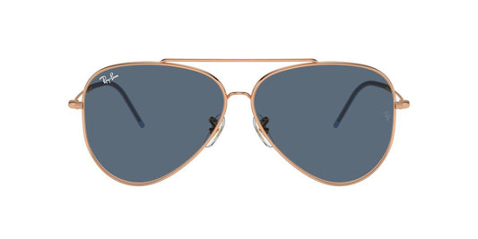 Anteojos De Sol Ray-Ban 0RBR0101S Aviator Reverse Rosa/Azul