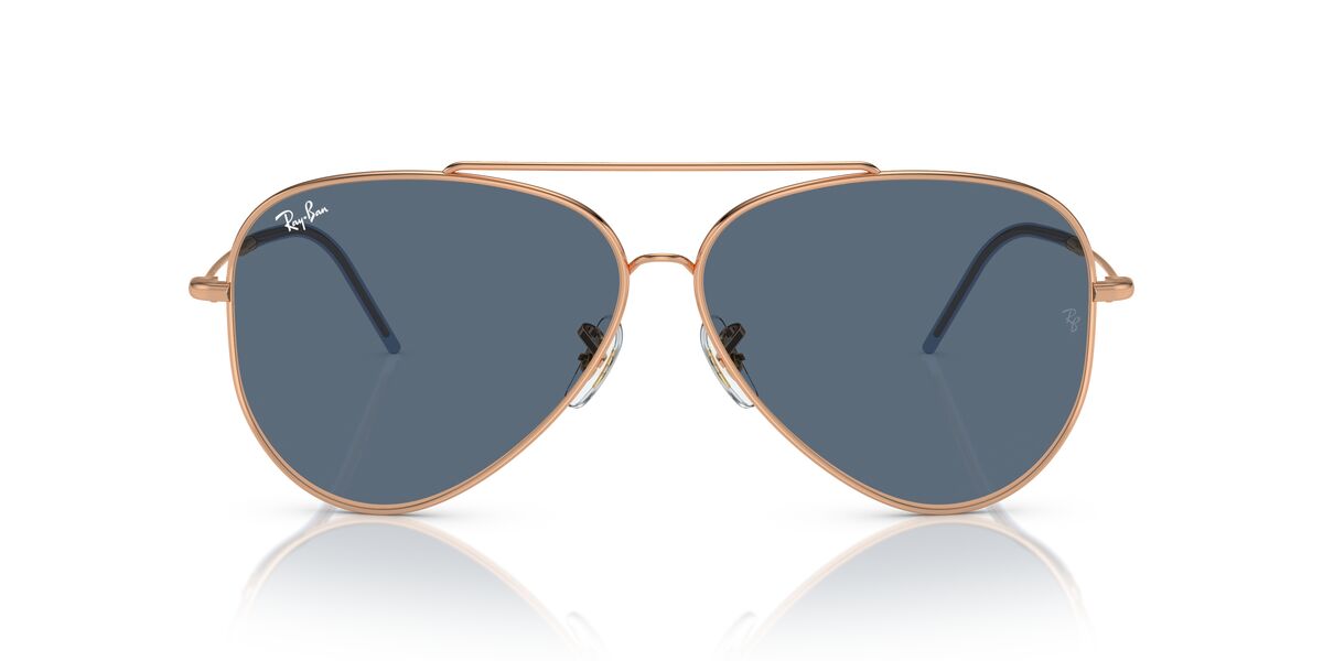 Anteojos De Sol Ray-Ban 0RBR0101S Aviator Reverse Rosa/Azul