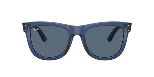 Anteojos De Sol Ray-Ban 0RBR0502S Wayfarer Reverse Azul/Azul