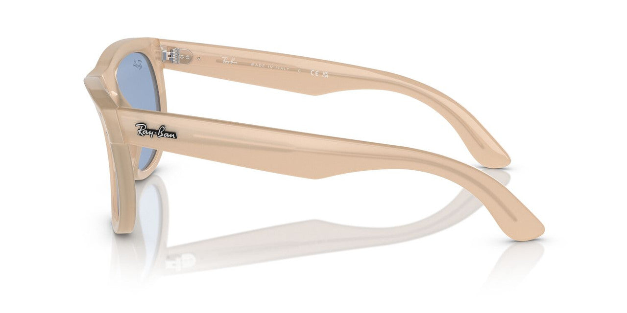 Anteojos De Sol Ray-Ban 0RBR0502S Wayfarer Reverse Beige/Celeste