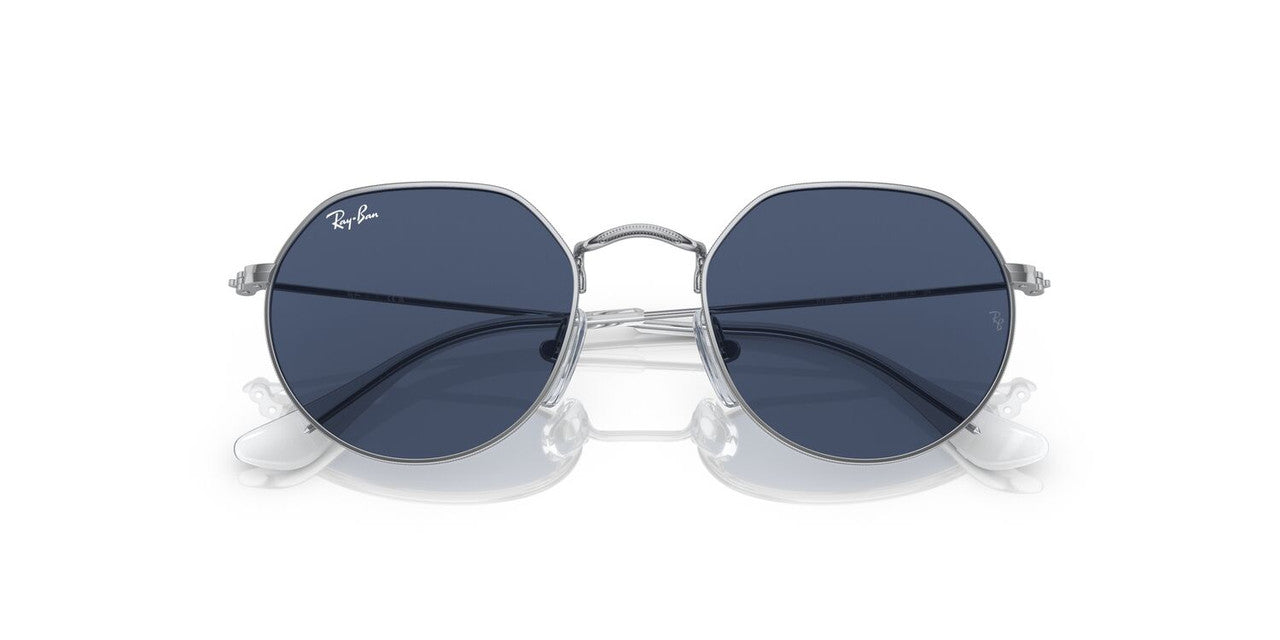 Anteojos De Sol Ray-Ban 0RJ9565S Jack Azul/Plateado
