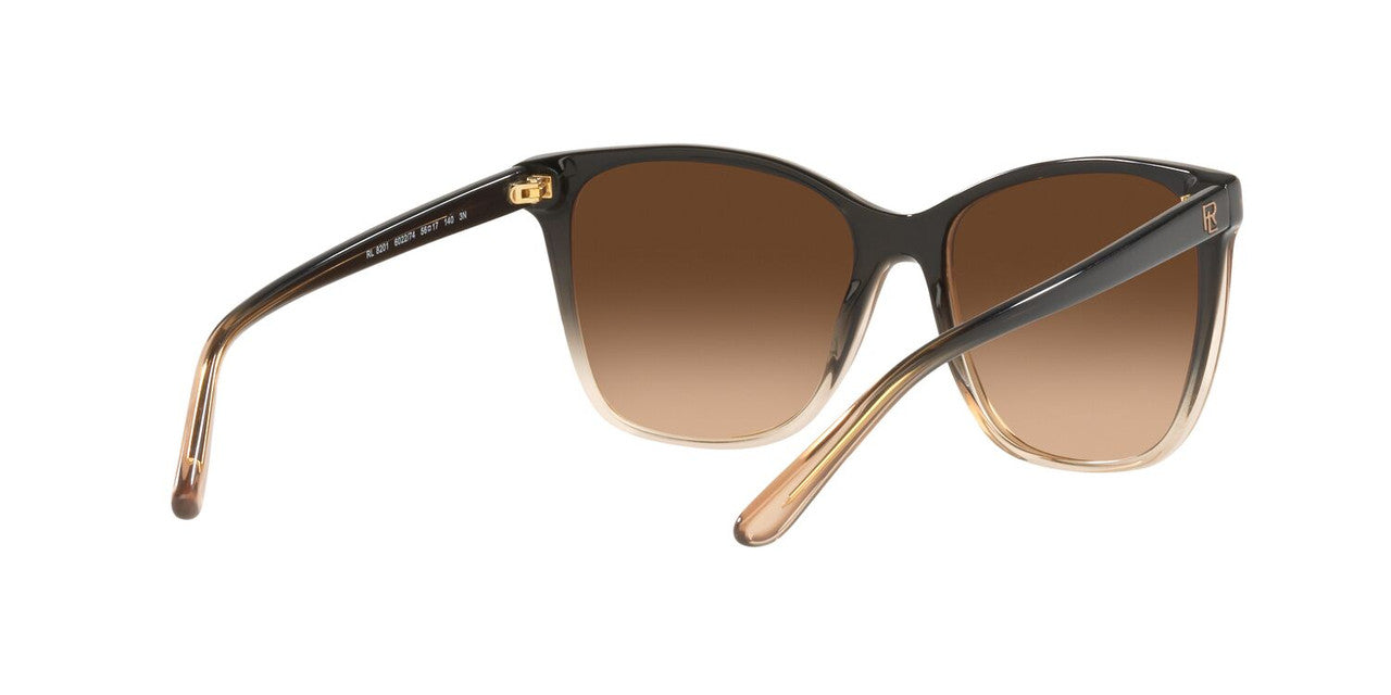 Anteojos De Sol Ralph Lauren 0RL8201 Negro/Café