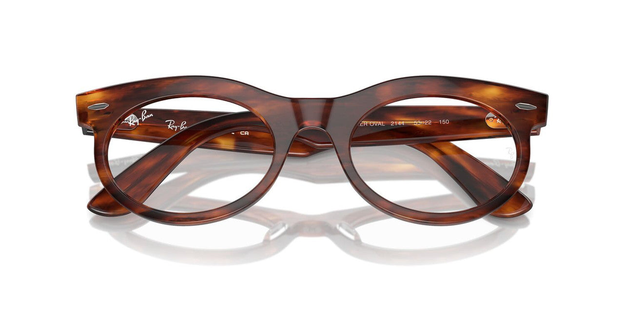 Anteojos Ópticos Ray-Ban 0RX2242V Wayfarer Oval Havana