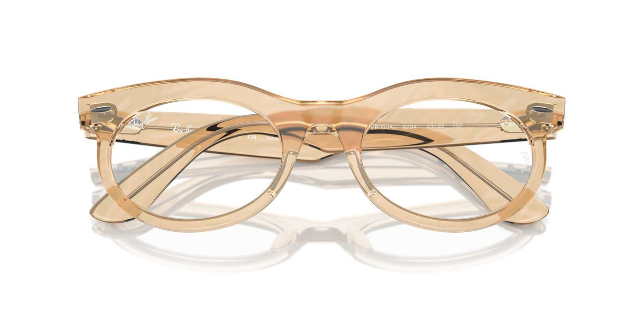 Anteojos Ópticos Ray-Ban 0RX2242V Wayfarer Oval Café