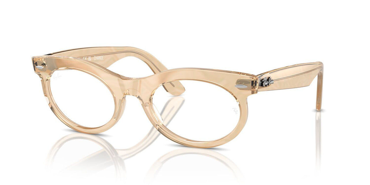 Anteojos Ópticos Ray-Ban 0RX2242V Wayfarer Oval Café