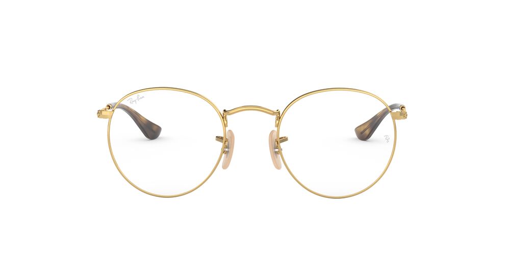 Anteojos Ópticos Ray-Ban 0RX3447V Round Metal Dorado