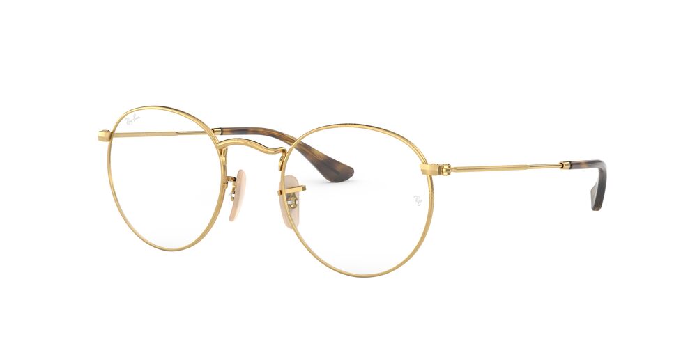 Anteojos Ópticos Ray-Ban 0RX3447V Round Metal Dorado
