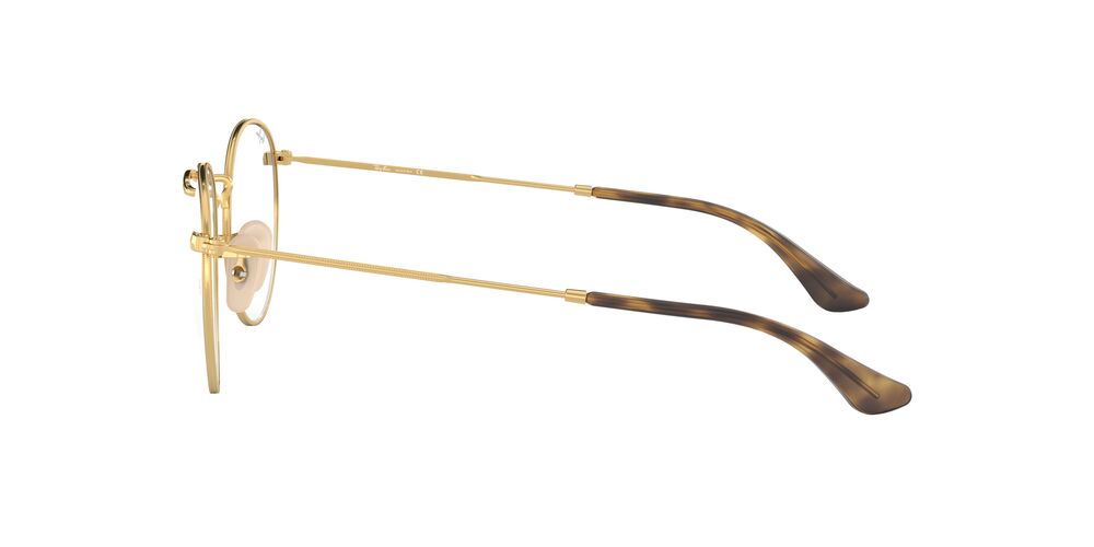 Anteojos Ópticos Ray-Ban 0RX3447V Round Metal Havana
