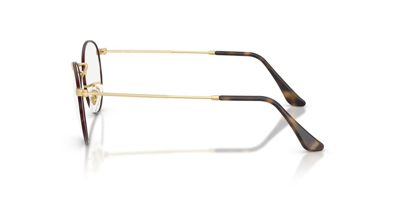 Anteojos Ópticos Ray-Ban 0RX3447V Round Metal Havana