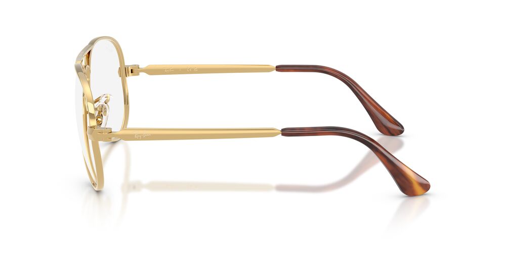 Anteojos Ópticos Ray-Ban RX3925V Aviator Max Arista Dorado