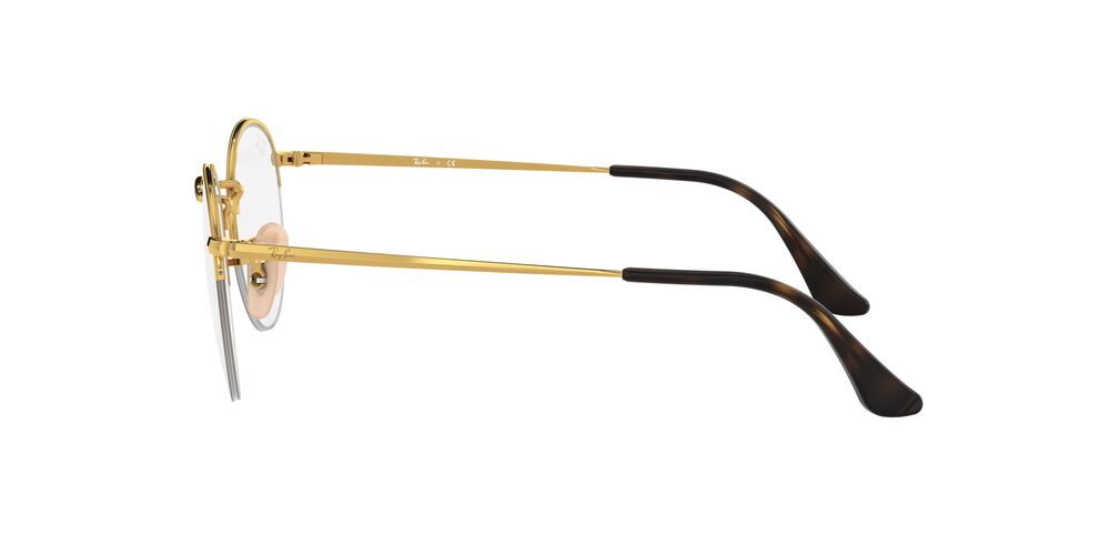 Anteojos Ópticos Ray-Ban 0RX3947V Round Gaze Dorado