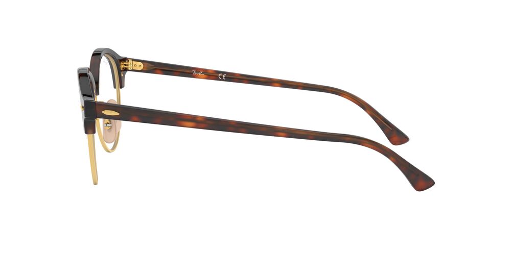 Anteojos Ópticos Ray-Ban 0RX4246V Clubround Havana