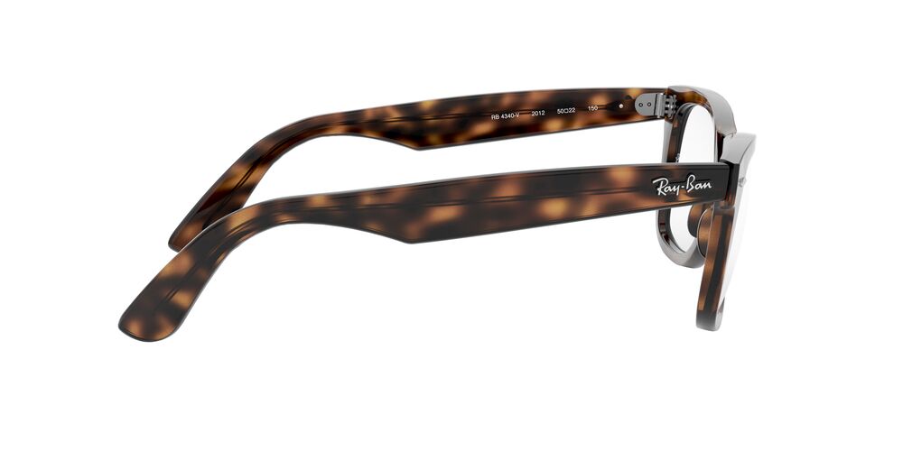 Anteojos Ópticos Ray-Ban 0RX4340V Wayfarer Ease Havana