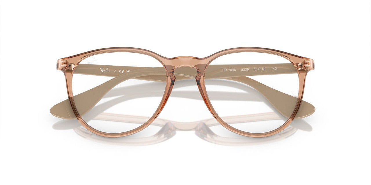 Anteojos Ópticos Ray-Ban 0RX7046 Erika Café