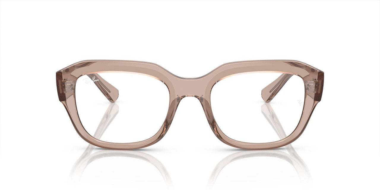 Anteojos Ópticos Ray-Ban 0RX7225 Leonid Marrón