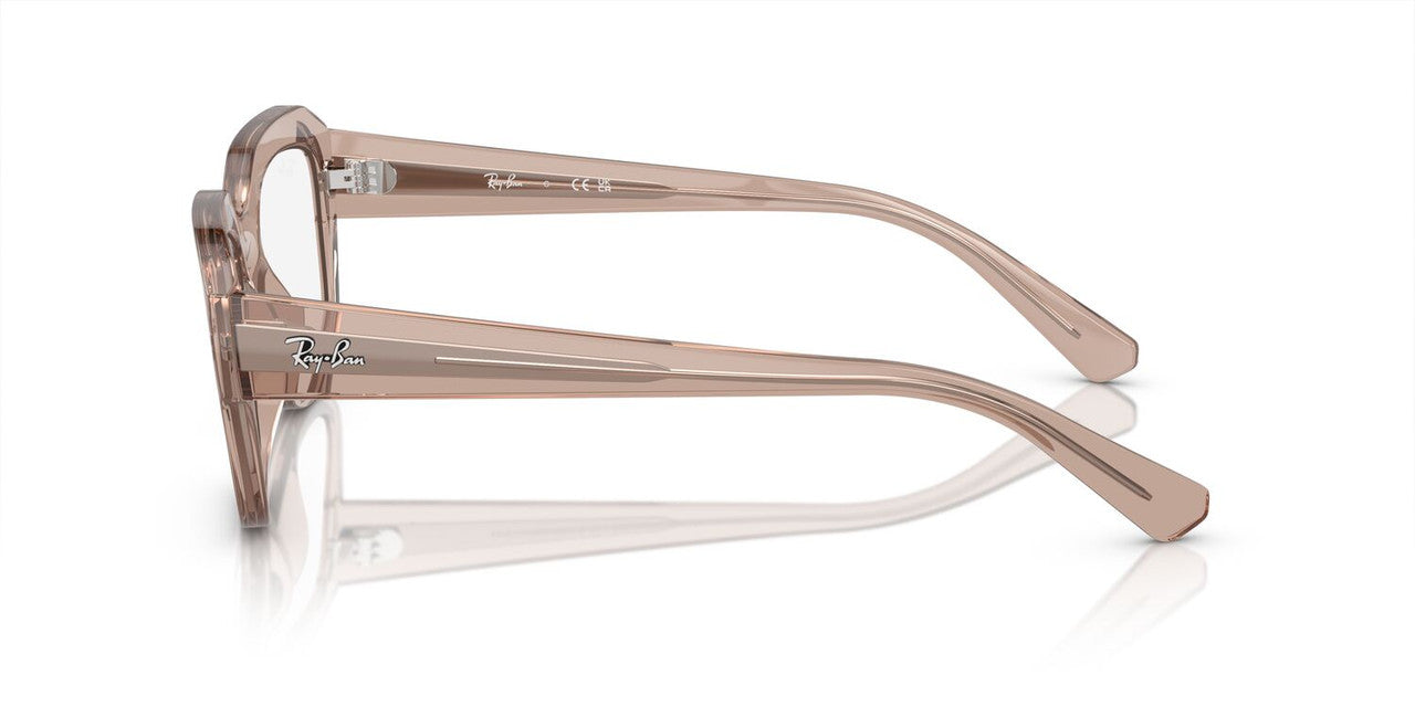 Anteojos Ópticos Ray-Ban 0RX7225 Leonid Marrón