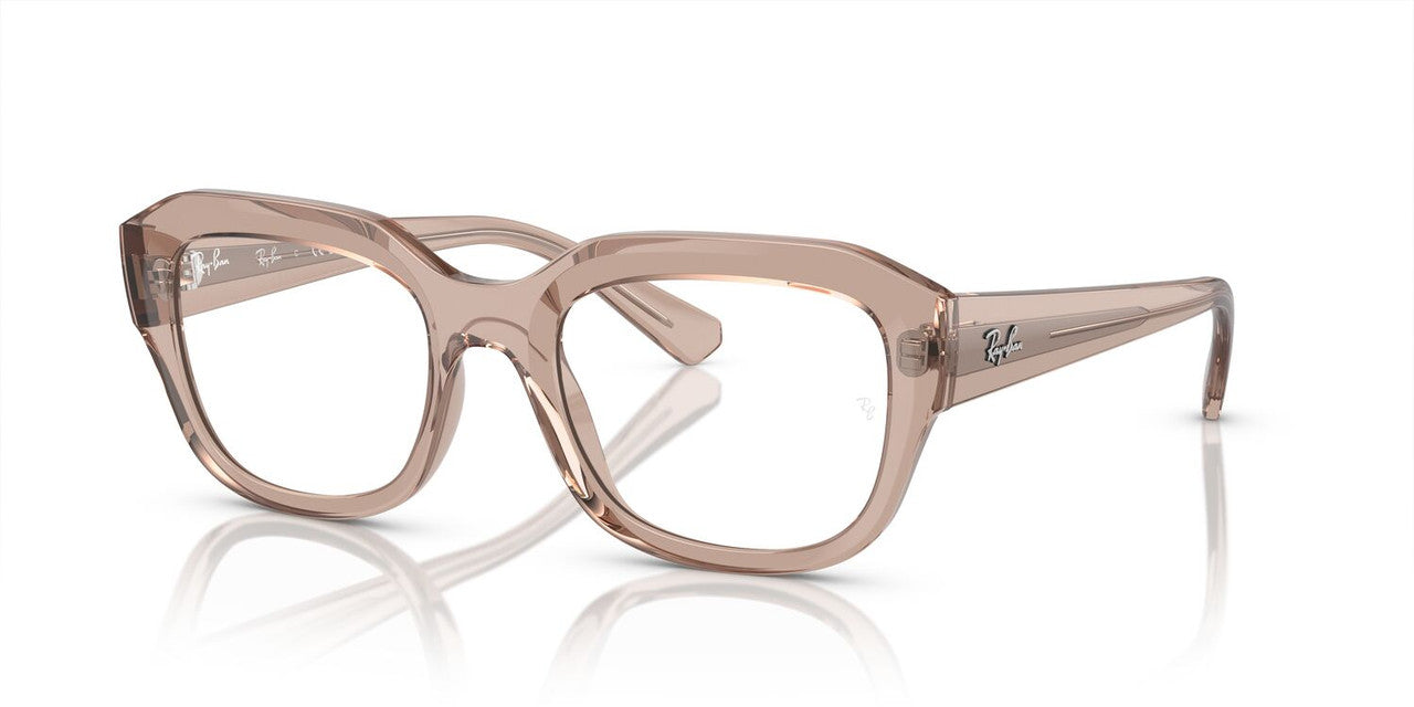 Anteojos Ópticos Ray-Ban 0RX7225 Leonid Marrón