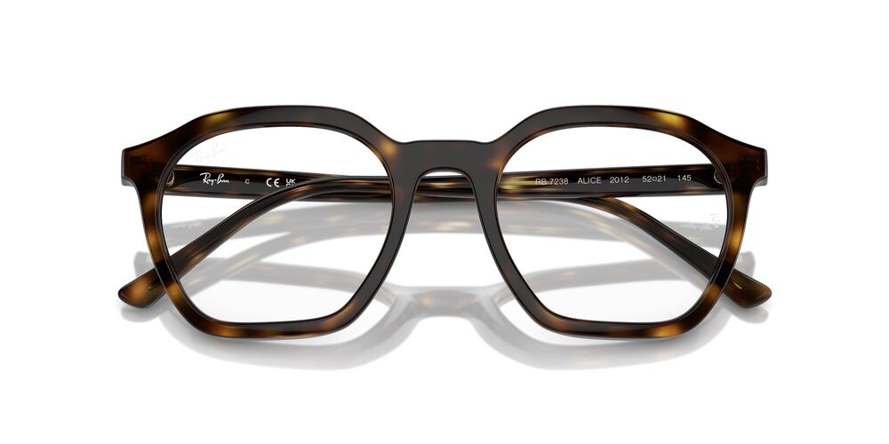 Anteojos Ópticos Ray-Ban 0RX7238 Alice Havana