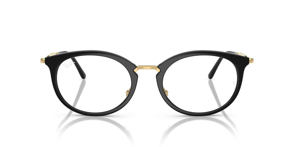 Anteojos Ópticos Ray-Ban RX7255 Black Negro