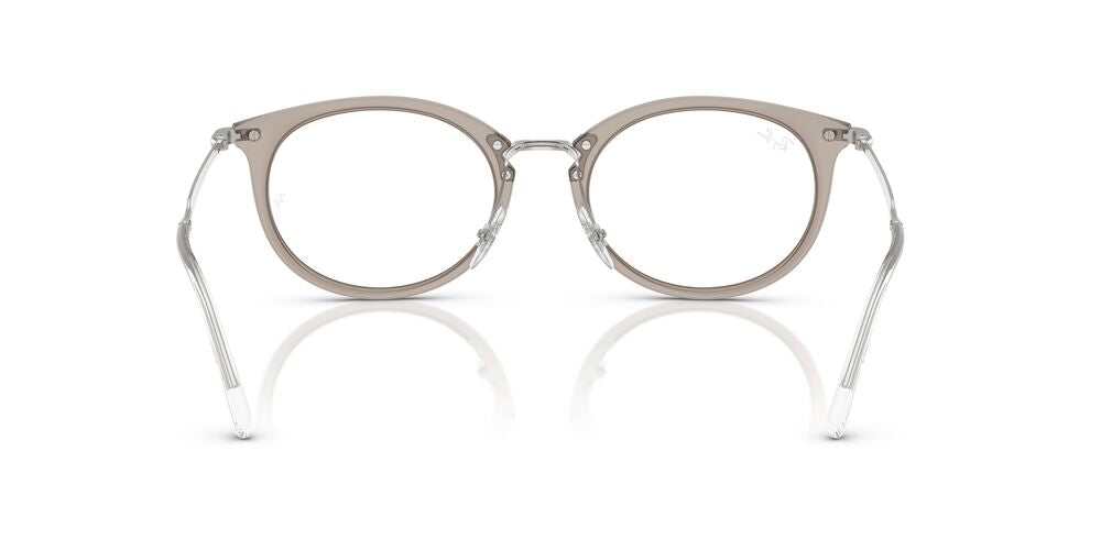 Anteojos Ópticos Ray-Ban RX7255 Transparent Grey Gris