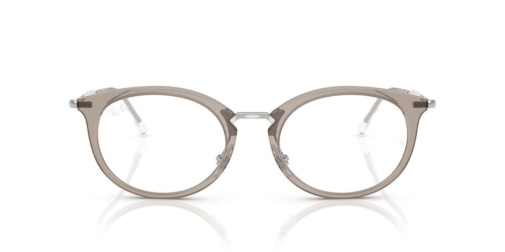 Anteojos Ópticos Ray-Ban RX7255 Transparent Grey Gris