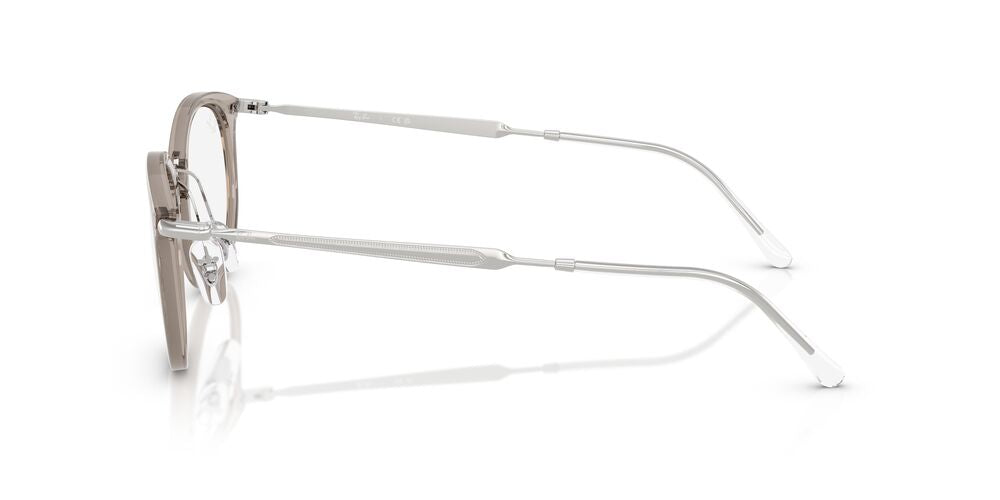 Anteojos Ópticos Ray-Ban RX7255 Transparent Grey Gris