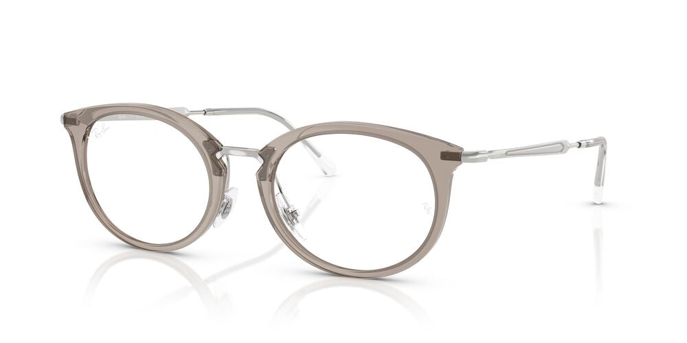 Anteojos Ópticos Ray-Ban RX7255 Transparent Grey Gris
