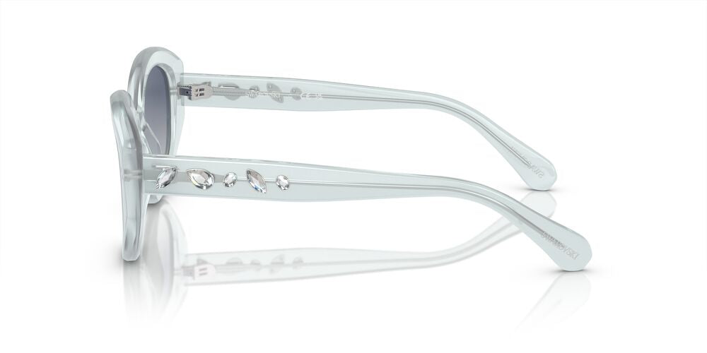 Anteojos De Sol Swarovski 0SK6005 Celeste/Azul